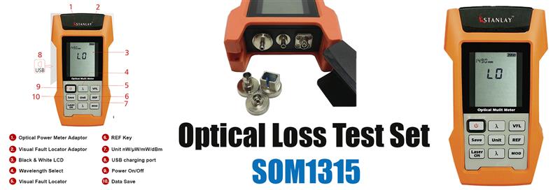 SOM1315 Optical Loss Test Set 